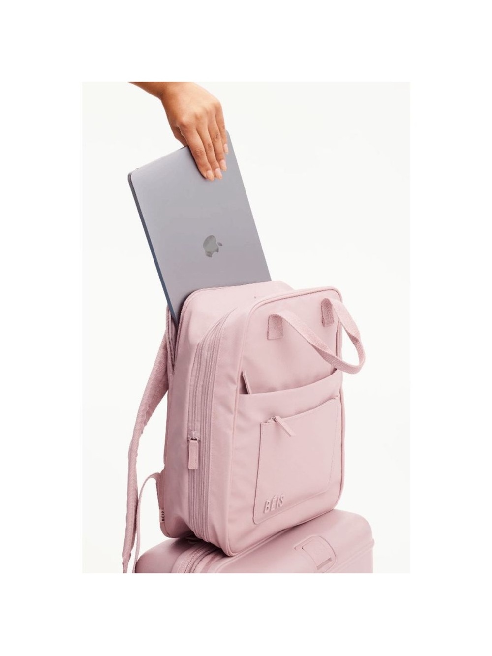 Beis Atlas Pink Convertible Backpack - Picture 3 of 6